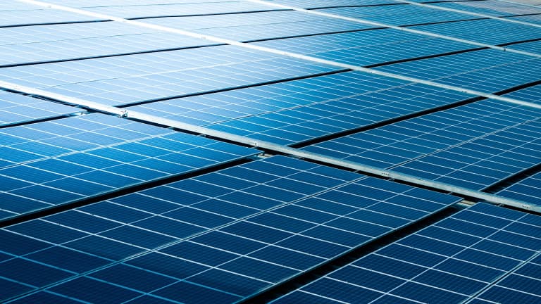 Solar panel cleaning