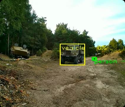 Vehicle detection AI